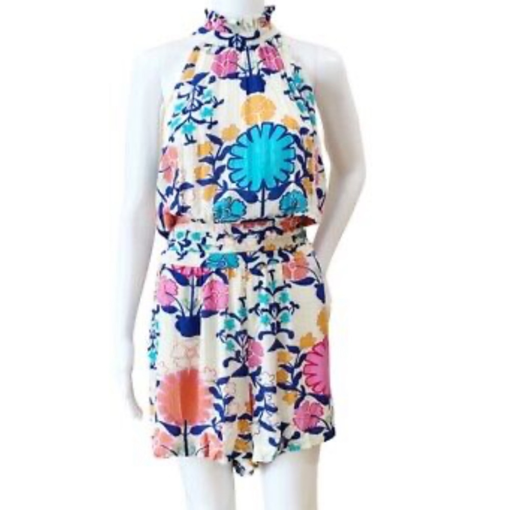 Rachel Roy Floral Romper new without tag